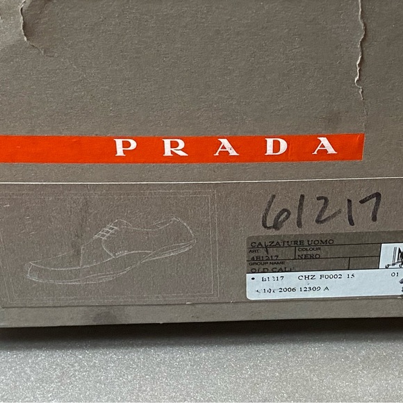 Prada Men Lace Dress Shoes - size 12
